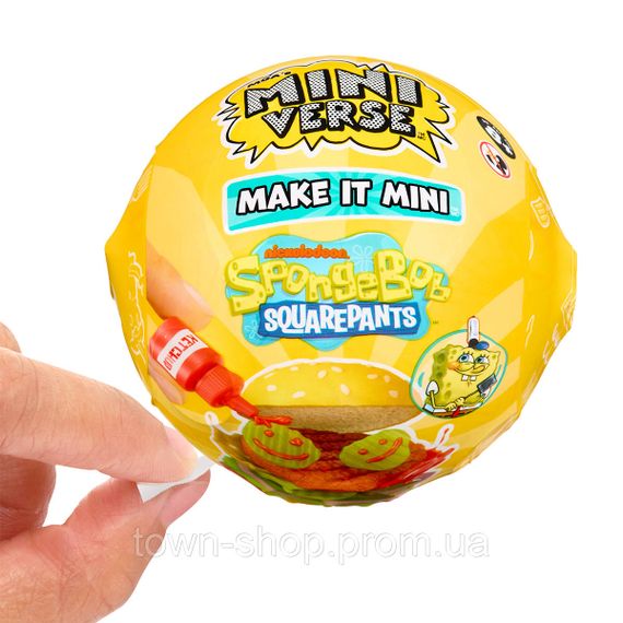 Игровой набор Miniverse серии SpongeBob – Создай вкусняшки Красти Краб | Зображення 1