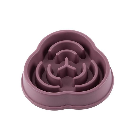 Миска-лабіринт WahoPet для собакдля повільного годування пластикова коричнева