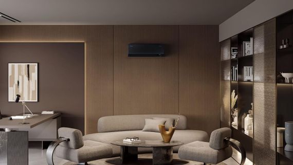 Кондиционер инверторный Samsung Black Diamond WindFree Wi-Fi AR12BXFAMWKNUABDK черный | Зображення 6