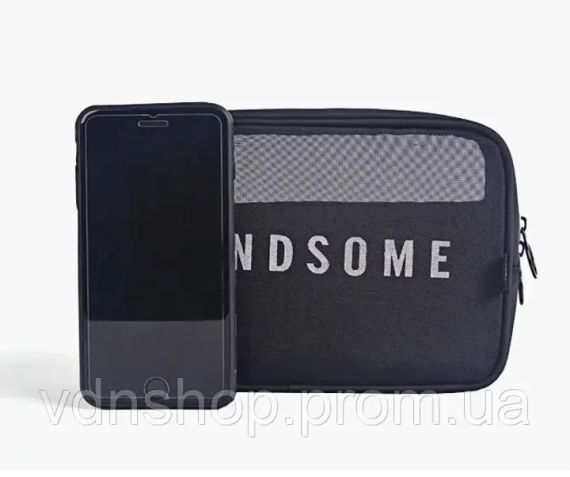 Дорожня косметичка прозора (22×11×2см), Косметичка для подорожей / Жіноча косметичка XL-1015 | Зображення 2