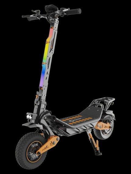 Электросамокат CRUZZER G-Vagen 2×1500W 60V 20Ah до 75 км/ч премиум электроскутер с LCD дисплеем | Зображення 9
