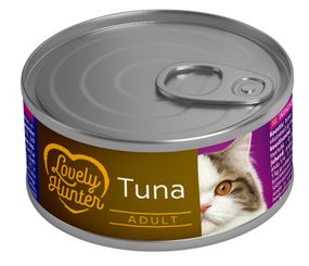 Корм Lovely Hunter Adult cats with Tuna влажный с тунцом для взрослых котов 85 гр