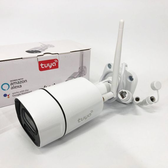 Камера видеонаблюдения Camera C16 TUYA APP WIFI IP 3.0 mp уличная с дистанционным просмотром | Зображення 8