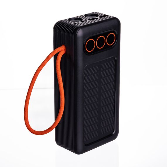 Повербанк зі швидким заряджанням та 3 шнурами 30000 mAh портативний зарядний пристрій powerbank заряджання для телефона HP-N56 | Зображення 1