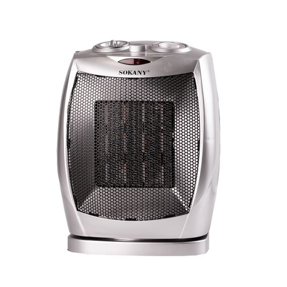 Тепловентилятор Sokany Electric Heater SK-1653 2000W Серый