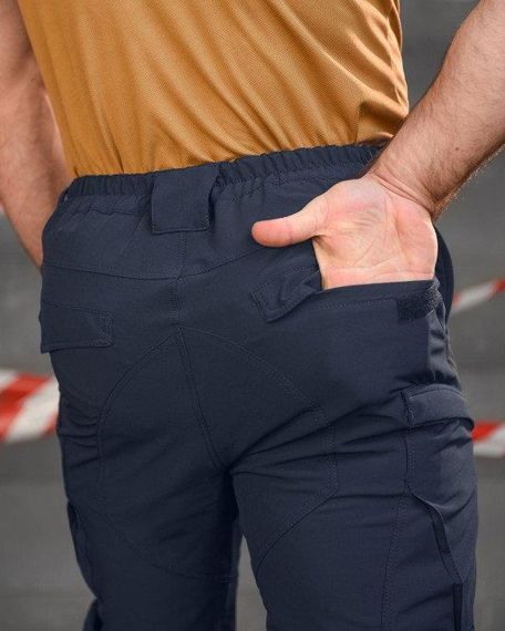 Стрейчеві тактичні штани Cambodia сині дснс НП5184 | Зображення 4