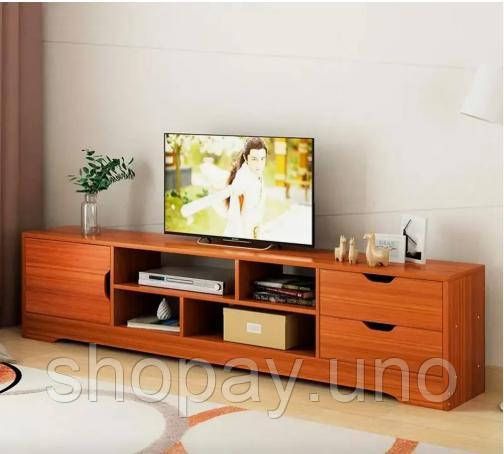 Стінка у вітальню під TV (STL-MD 81)/ Стелаж у вітальню Г30/Ш140/В41