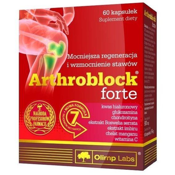 Хондропротектор (для спорту) Olimp Nutrition Arthroblock Forte 60 Caps