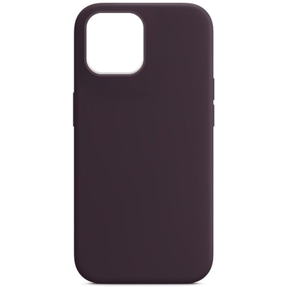 Чехол Silicone Case Full Protective (AA) NO LOGO для Apple iPhone 14 (6.1") Фиолетовый / Elderberry