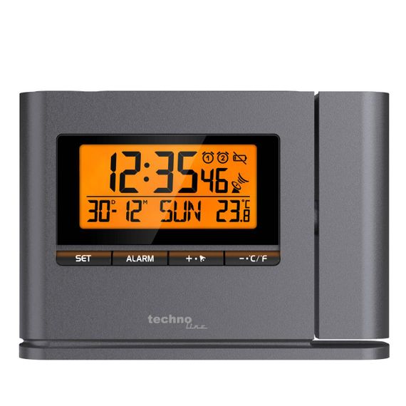Годинник проекційний Technoline WT519 Anthracite (WT519) | Зображення 2