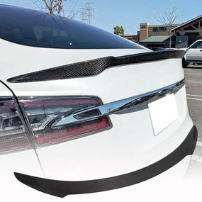 Карбоновый спойлер V5 (2012-2022) для Tesla Model S 2016- гг