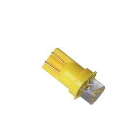 Автолампа Terra T10 / W5W, цоколь W2.1x9.5d, LED вогнутая, желтый, 12V, 0,24W