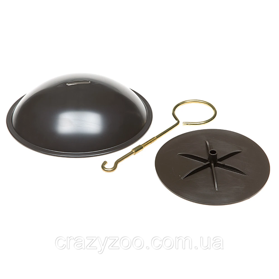 Клітка для середніх та великих птахів Ferplast Max 6 Antique Brass коричнева Ø53x165 см 55025502 | Зображення 8