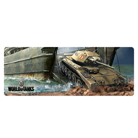 Килимок 300*700 тканинний World of Tanks-57, товщина 2 мм, OEM