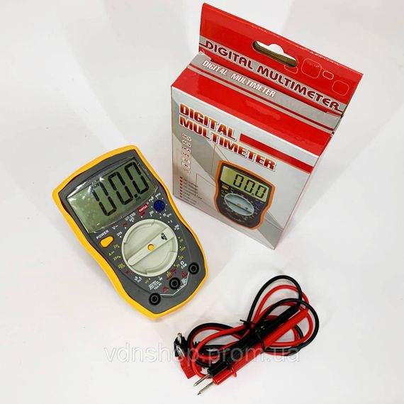 Універсальний прилад для роботи з електроприладами, Мультиметр із захистом тестер опору RY-29 | Зображення 1