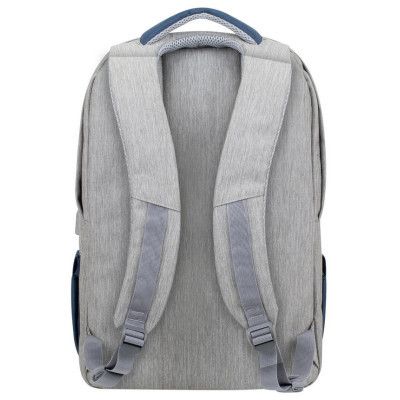 Рюкзак для ноутбука RivaCase 17.3&quot; 7567 Prater, Grey / Dark Blue (7567Grey/DarkBlue) | Зображення 7