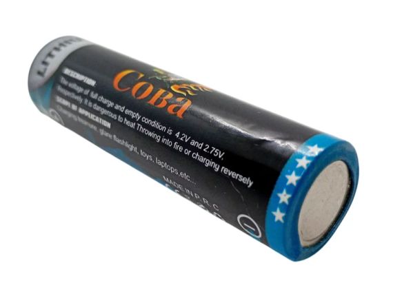 Аккумулятор Li-ion 18650 4.2V Black Coba | Зображення 2