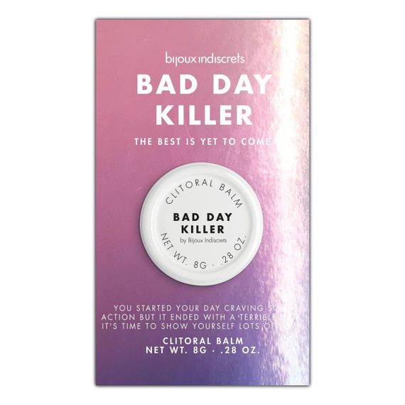 Бальзам для клітора Bijoux Indiscrets Bad Day Killer (Насолоджуйся кожним днем), розігрівальний | Зображення 1