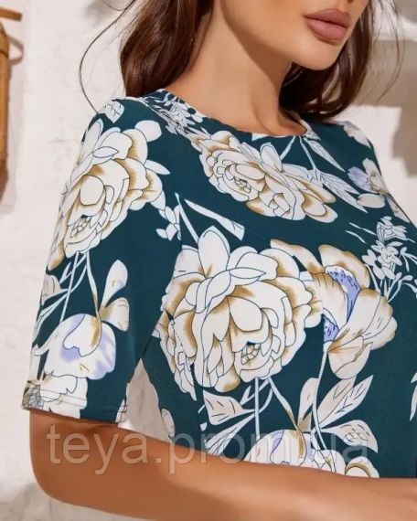 Плаття для жінок колір зелений розмір XL FI_000935 | Зображення 3