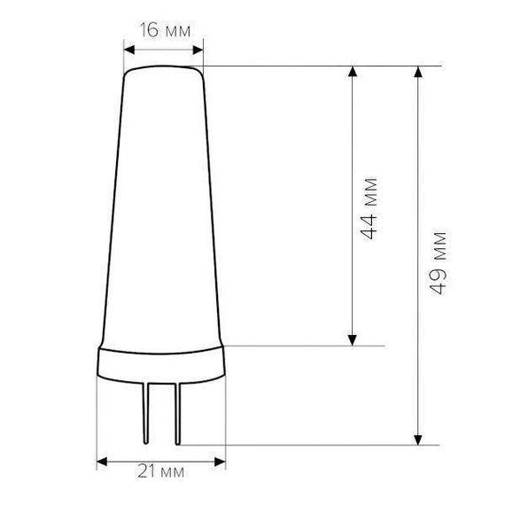 Світлодіодна лампа Biom G4-5W-2508-3000K AC220 | Зображення 4