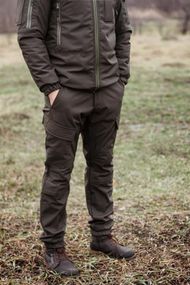 Штани зимові Soft Shell утеплювач фліс колір олива