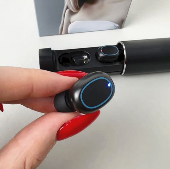 Бездротові навушники N21 series, EarBuds, Smart Case (Чорний) | Зображення 5