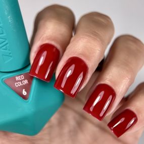 Гель-лак Victoria Avdeeva Red Color 05 (красный) 12 мл HEMA & TPO FREE