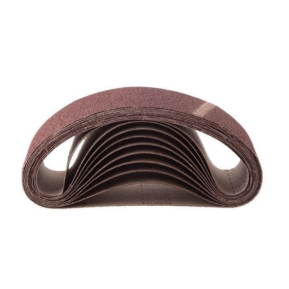 Стрічка шліфувальна 75*533 мм, К60, 10 од. INTERTOOL BT-0406 | Зображення 1