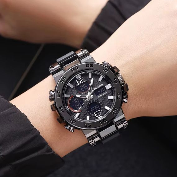 Годинник наручний чоловічий SKMEI 2499BK | Зображення 7