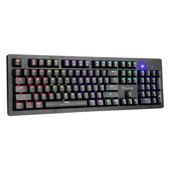 Клавіатура Marvo KG916 Multi-LED Mechanical Blue Switch USB (KG916) | Зображення 2