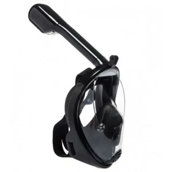 Маска для підводного плавання дайвінгу Tribord Easybreath Black Водолазна маска кріпленням для камери | Зображення 1
