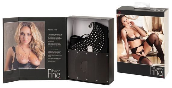 Комплект білизни Rhinestone Shelf Bra Set 80B/M | Зображення 8