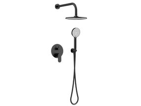 Душова система AIM прихованого монтажу чорний матовий DG203-1 (matte black)