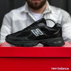 Кросівки весна/літо New Balance колір чорний