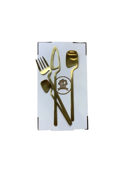 Набір столових приборів Kitchen на 2 персони Gold