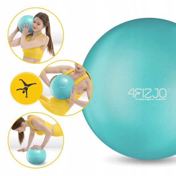 М'яч для пілатесу, йоги, реабілітації 4FIZJO 22 см Mint (P-5905973404877) | Зображення 1