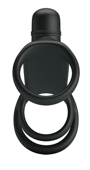 Насадка з вібрацією Pretty Love - VIBRATING PENIS SLING, 10 vibration functions, BI-210276 Sex Aura | Зображення 4