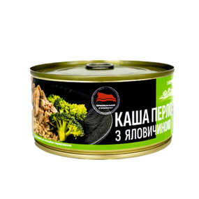 Каша перловая с говядиной Тернопольский мясокомбинат 325 г