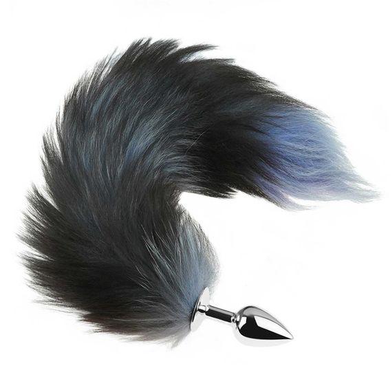 Анальная пробка с хвостом Fox TAILBlack XXL Sex Aura | Зображення 2