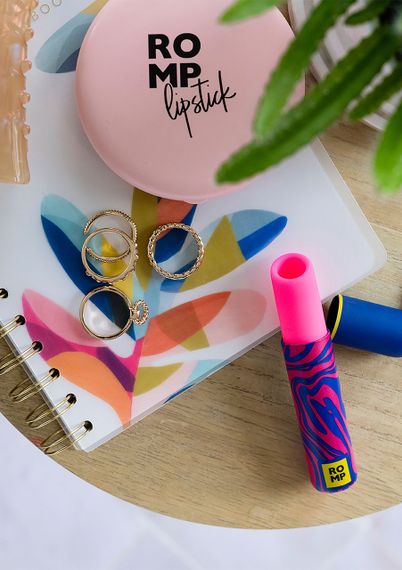 Кліторальний вібратор Romp Lipstick у вигляді губної памади, рожевий Sex Aura | Зображення 6