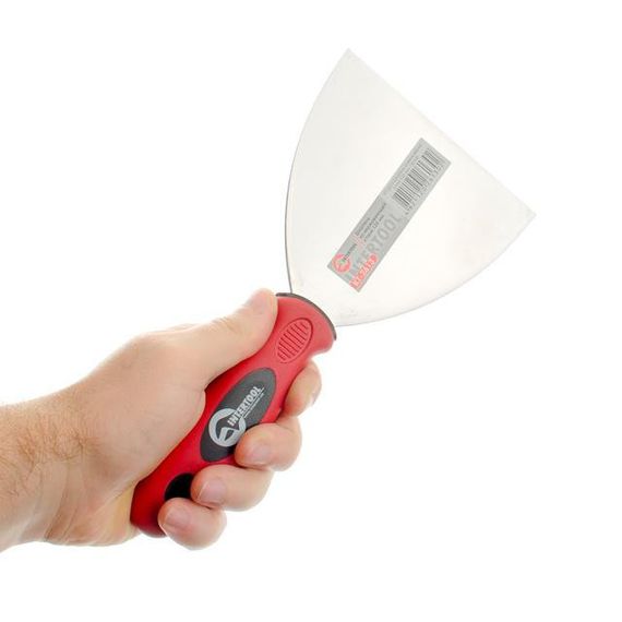 Шпатель із неіржавкої сталі 125 мм Проф INTERTOOL KT-26131 | Зображення 4