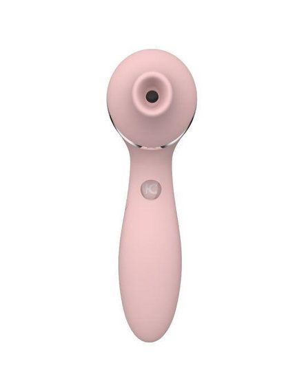 Вакуумний вібратор KisToy Polly Plus, Рожевий | Зображення 1