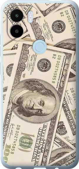 Чехол на Xiaomi Redmi A1 Plus Доллары "3016u-2942-17620"