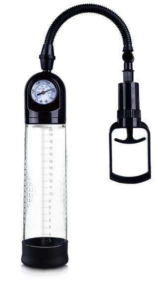 Вакуумна помпа з манометром CANWIN Penis Pump Men Powerup - P928 Sex Aura | Зображення 1