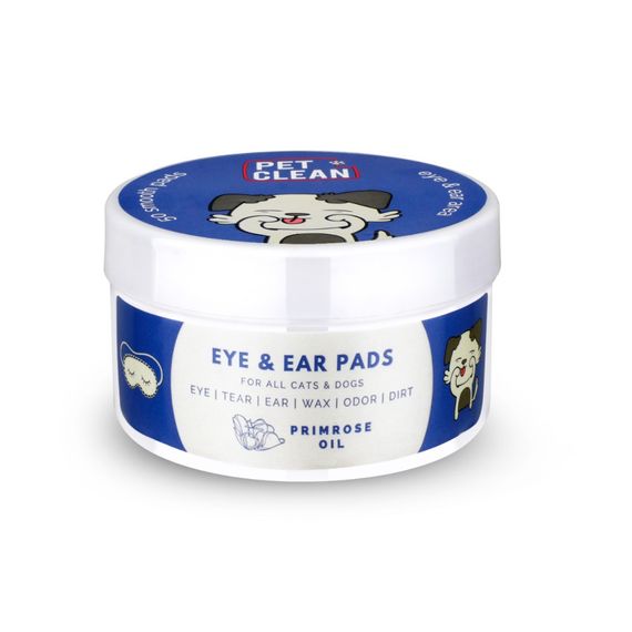 Серветки вологі Pet Clean PET EYE/EAR WIPES для гігієни очей та вух домашніх тварин 50шт | Зображення 1