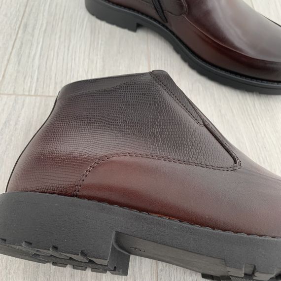 Коричневі черевики шкіряні 41 43 45 розмір. | Зображення 9
