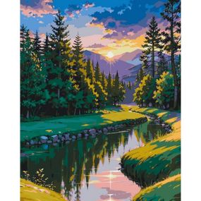 Картина за номерами "На світанку" 11038-AC 40x50 см