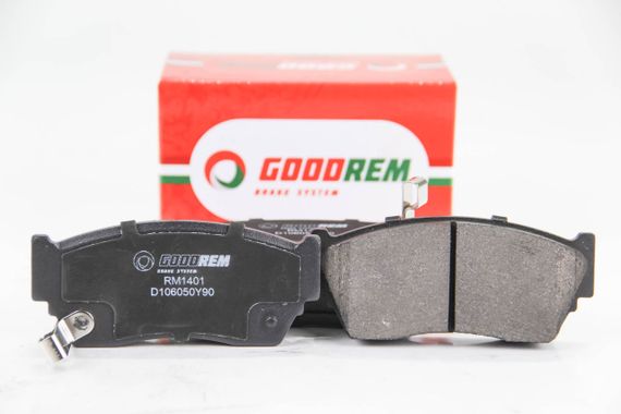 Колодки передні гальмівні Sunny/100NX 90-96, GOODREM (RM1401) | Зображення 1