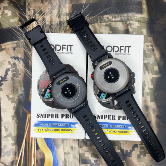 Розумний годинник Modfit Sniper Pro All Black 41 мм. | Зображення 8