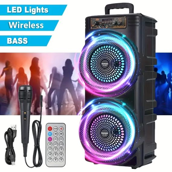 Колонка Bluetooth Wireless Speaker TTD-2807 ∙ Портативная Bluetooth-колонка TTD-2807 | Зображення 3